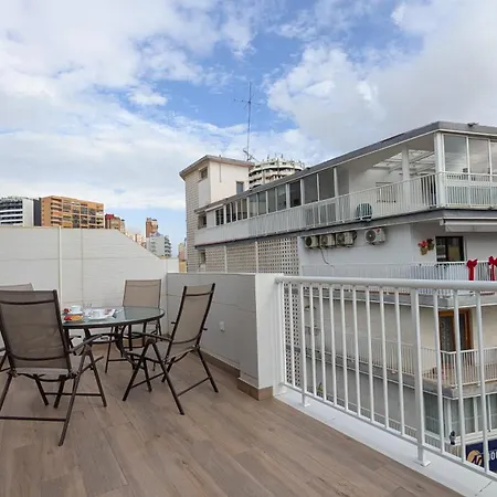 Roquet Rooftop Heart Of Appartamento Benidorm
